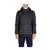 Lichtgewicht Opvouwbare Gewatteerde Jas Gianni Lupo , Black , Heren