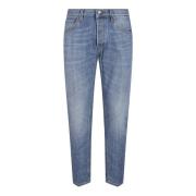 Brighton Stijlvolle Denim Jeans Dondup , Blue , Heren