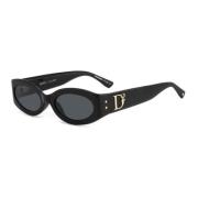 Acetaat zonnebril Dsquared2 , Multicolor , Dames