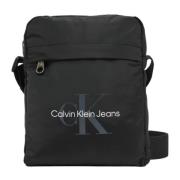 Schoudertas met bedrukt patroon Calvin Klein Jeans , Black , Heren