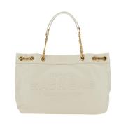 Witte Schoudertas met Logo In Reliëf Marc Jacobs , White , Dames