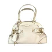 Pre-owned Leather louis-vuitton-bags Louis Vuitton Vintage , White , D...