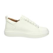 Wembley Witte Leren Sneakers Alexander Smith , White , Heren