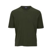 Korte Mouw Katoenen T-Shirt Combe K-Way , Green , Heren