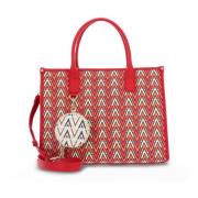 Tonic Dames Shopper Valentino by Mario Valentino , Red , Dames