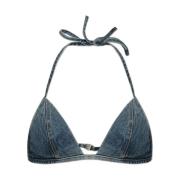 Denim Bra Rick Owens , Blue , Dames