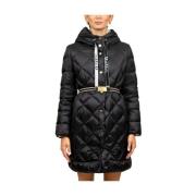 Omkeerbare Parka met Capuchon - Zwart Max Mara , Black , Dames