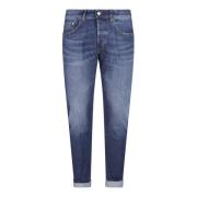 Iconische Denim Jeans Collectie Dondup , Blue , Heren