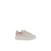 WitRoze Leren Sneakers Alexander McQueen , Pink , Dames