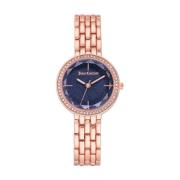 Roségouden Glitter Horloge Juicy Couture , Pink , Dames