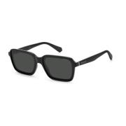 Polycarbonaat Zonnebril Polaroid , Black , Unisex