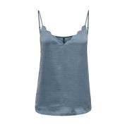 Jasmine Tank Top Blauw Only , Blue , Dames