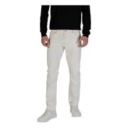 Stretch Denim Jeans met Zakken Jack & Jones , White , Heren