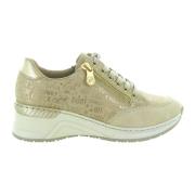 Lowmel Mand Schoenen Rieker , Beige , Dames