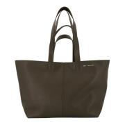 Bruine Shopper Lente-Zomer 2025 Ami Paris , Brown , Dames