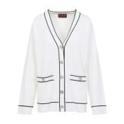 Witte Trui Elegante Stijl Gucci , White , Dames