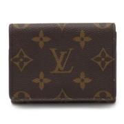 Pre-owned Canvas wallets Louis Vuitton Vintage , Brown , Dames