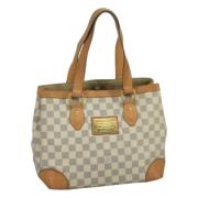 Pre-owned Canvas louis-vuitton-bags Louis Vuitton Vintage , White , Da...