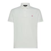 Witte korte mouw polo Mezzola 02 Peuterey , White , Heren