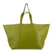 Groene leren tas Ami Paris , Green , Dames