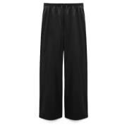 Poplin Power Broek Recht Gesneden Koord Dorothee Schumacher , Black , ...