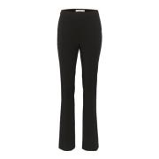 Wijde Broek Hoge Taille Pasvorm Gestuz , Black , Dames