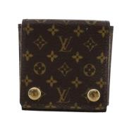 Pre-owned Canvas wallets Louis Vuitton Vintage , Brown , Dames