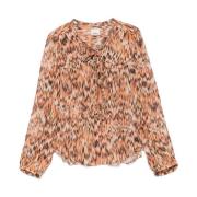 Oranje Top Ametissa Isabel Marant , Orange , Dames