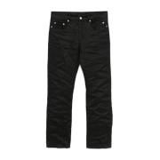 Zwarte Jeans met Klassieke Stijl Rick Owens , Black , Heren