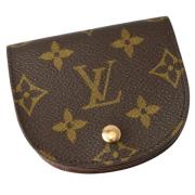 Pre-owned Canvas wallets Louis Vuitton Vintage , Brown , Unisex