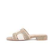 Sera-71 Pantoffels Babouche , Beige , Dames