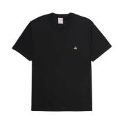 Klassieke T-shirt met Korte Mouwen Brooks Brothers , Black , Heren