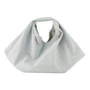 Japanse Katoenen Tote Tas Blauw Grijs MM6 Maison Margiela , Gray , Dam...