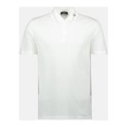 Medusa Geborduurd Poloshirt Versace , White , Heren