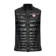 Vest met opstaande kraag Canada Goose , Black , Heren