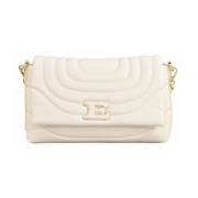 Flap Rives Schoudertas Ermanno Scervino , White , Dames