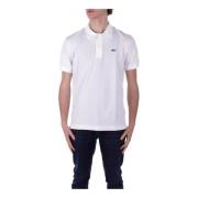 Witte Polo Shirts en Polos Lacoste , White , Heren