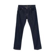 Indigo Blauwe Klassieke Five-Pocket Jeans 7 For All Mankind , Blue , H...