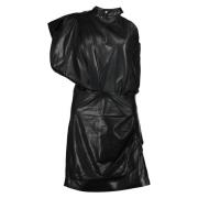 Zwarte leren jurk Pernille IRO , Black , Dames