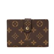 Pre-owned Canvas wallets Louis Vuitton Vintage , Brown , Dames