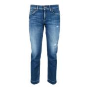 Rose Rits Jeans Dondup , Blue , Dames