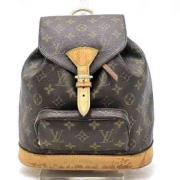 Pre-owned Canvas backpacks Louis Vuitton Vintage , Brown , Dames