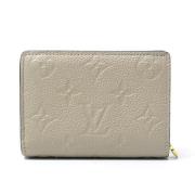 Pre-owned Leather wallets Louis Vuitton Vintage , Beige , Dames