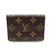 Pre-owned Canvas wallets Louis Vuitton Vintage , Brown , Dames