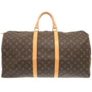 Pre-owned Canvas louis-vuitton-bags Louis Vuitton Vintage , Brown , Da...