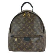 Pre-owned Canvas backpacks Louis Vuitton Vintage , Brown , Dames