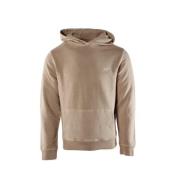 Beige Katoenen Trui voor Heren Woolrich , Beige , Heren