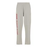 Katoenen Gym Jogger Broek Wit 44 Label Group , White , Heren