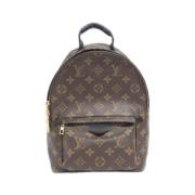 Pre-owned Canvas backpacks Louis Vuitton Vintage , Brown , Dames