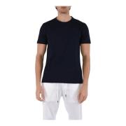 Jersey T-shirt met slim fit Dondup , Blue , Heren